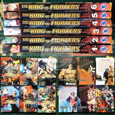 The King of Fighters A New Beginning Manga Vol 1-6 Full Set English Comic Books