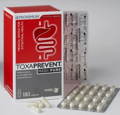 Toxaprevent Medi Pure 180 Capsules Zeolite Clinoptilolite MANC