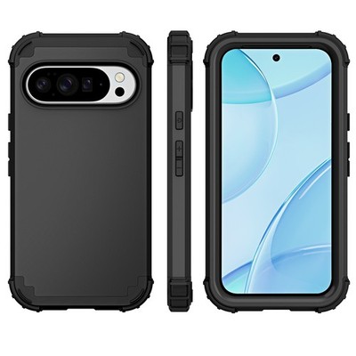 For Google Pixel 10 Pro XL 9 Pro 9A 8 7 6 Shockproof Rubber+PC Armor Case Cover
