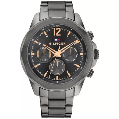 TOMMY HILFIGER Lars Stainless Steel Grey Dial Mens Watch 1792061