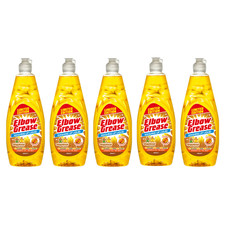 5X Elbow Grease Washing Up Liquid, Gingerbread Fresh 600ml Power Degreaser 3.50 per litre