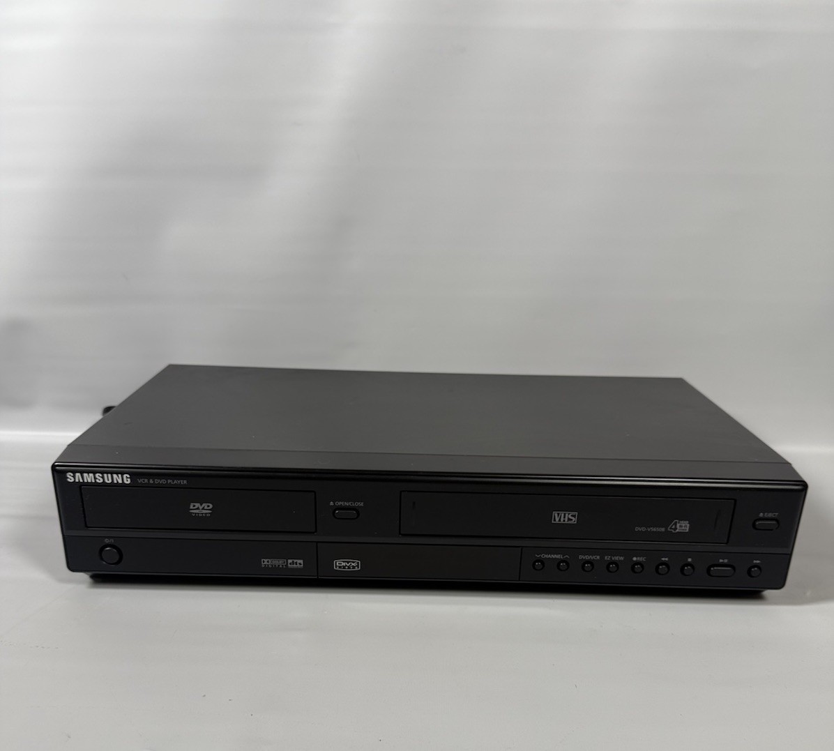 Samsung DVD-V5650B DVD VCR Combo | 4-Head Hi-Fi Stereo | TESTED See DESCRIPTION
