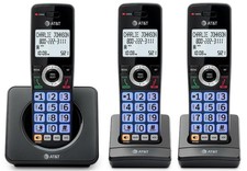 AT T GL2101-31 DECT 6.0 3-Handset Cordless Home Phone with Call Block, Caller ID