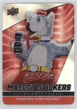 2025-26 Upper Deck MVP Mascot Stickers Harvey The Hound #MS-4 1hr4