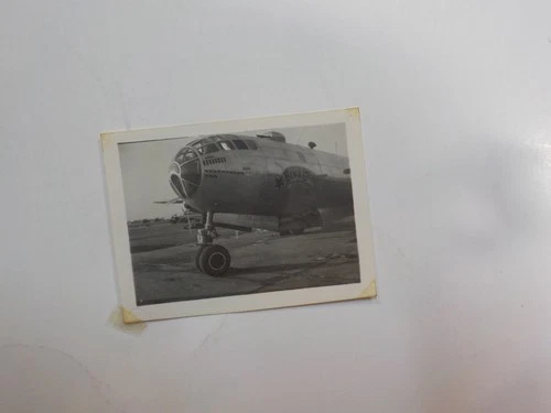 WW2 Photo Nose Cone Art Bengal Lancer Military Aircraft Original Photograph