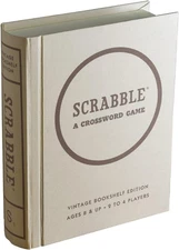 WS Game Company Scrabble Vintage Bookshelf Edition