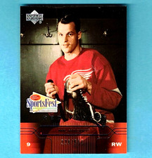 Gordie Howe 2004 Upper Deck SportsFest #SF14 Red Wings #d /500 D188