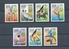 GUINÉE BISSAU - 1984 YT 321 à 327 - TIMBRES NEUFS** MNH