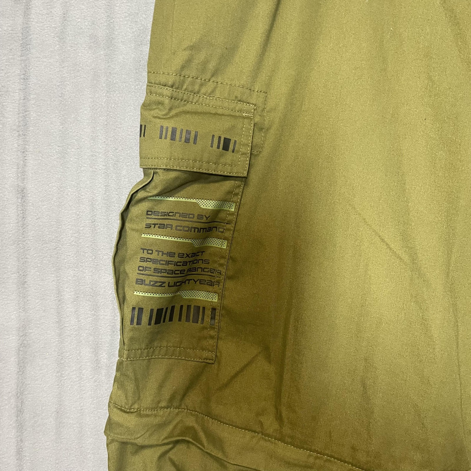 Disney Star Command Convertible Cargo Pants Mens … - image 7