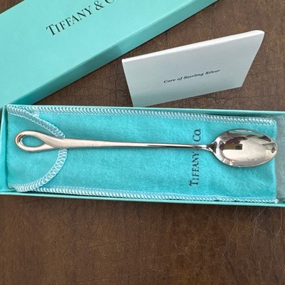 17 ティファニーエレサ・ペレッティパドバベビー スプーン Tiffany & Co. Sterling Silver Baby Spoon 6 1/8
