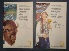 * 30 different National Geographic Maps from the late 60's / early 70's