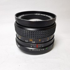 Konica Hexanon 50mm F1.7 Prime Objektiv für Konica AR-Bajonett funktioniert guter Zustand
