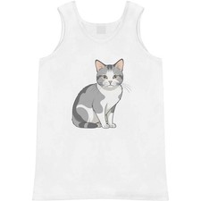 'Australian Mist Cat' Adult Vest / Tank Top AV061082 