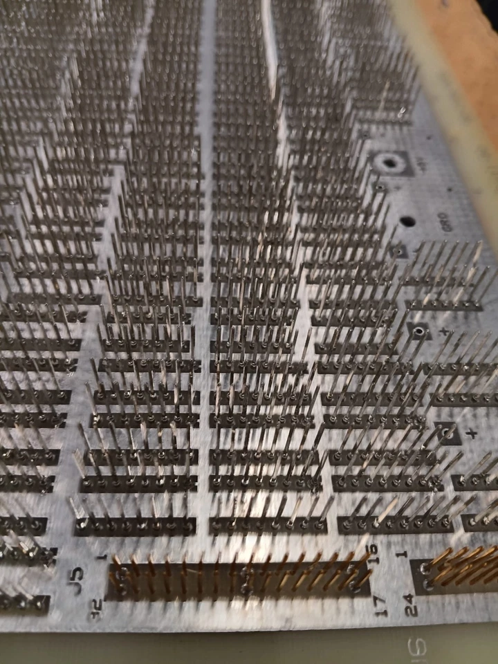 PCB depuración Wire-Wrap 1980 - BD 2738 5582 - placa lógica de pantalla Char Rec Foto 4 de 4