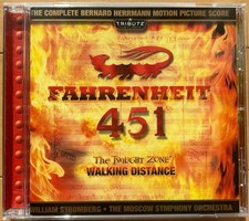 Fahrenheit 451 & Twilight Zone Soundtrack CD Bernard Herrmann Moscow Recording