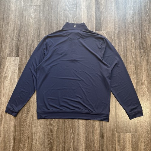 Johnnie O Men's Large Quarter Zip NFL Super Bowl New Orleans Blue NEW With Tags - Picture 14 of 16