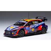 Hyundai I20 N.11 Finland Rally 2022 Neuville/Wydaeghe 1:43 Ixo Model Auto Rally
