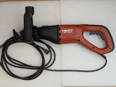 VG Condition W/Side Handle - Hilti WSR 1400-PE Corded Electric Reciprocating Saw