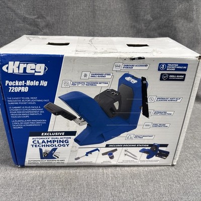 Kreg 720PRO Pocket Hole Jig System KPHJ720PRO New Open Box