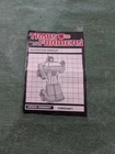 1984 Hasbro – G1 Transformers  Autobots Camshaft  Instruction Booklet
