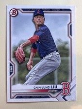 2021 Bowman Draft #BD-190 Chih-Jung Liu