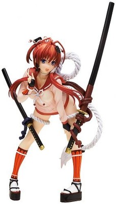 Samurai Girls Hyakkaryoran Samurai Bride Jubei Yagyu 1/7scale PVC painted Figure