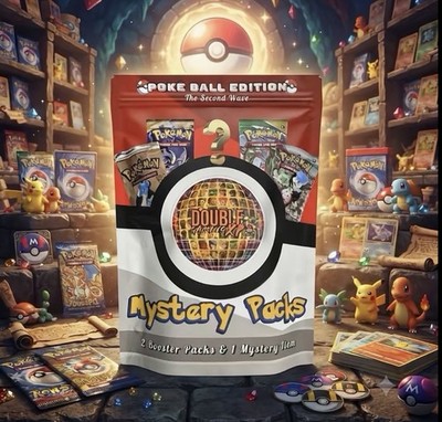 2026 Pokèmon Pack / 2 packs + 1 Bonus item ( FREE SHIPPING )