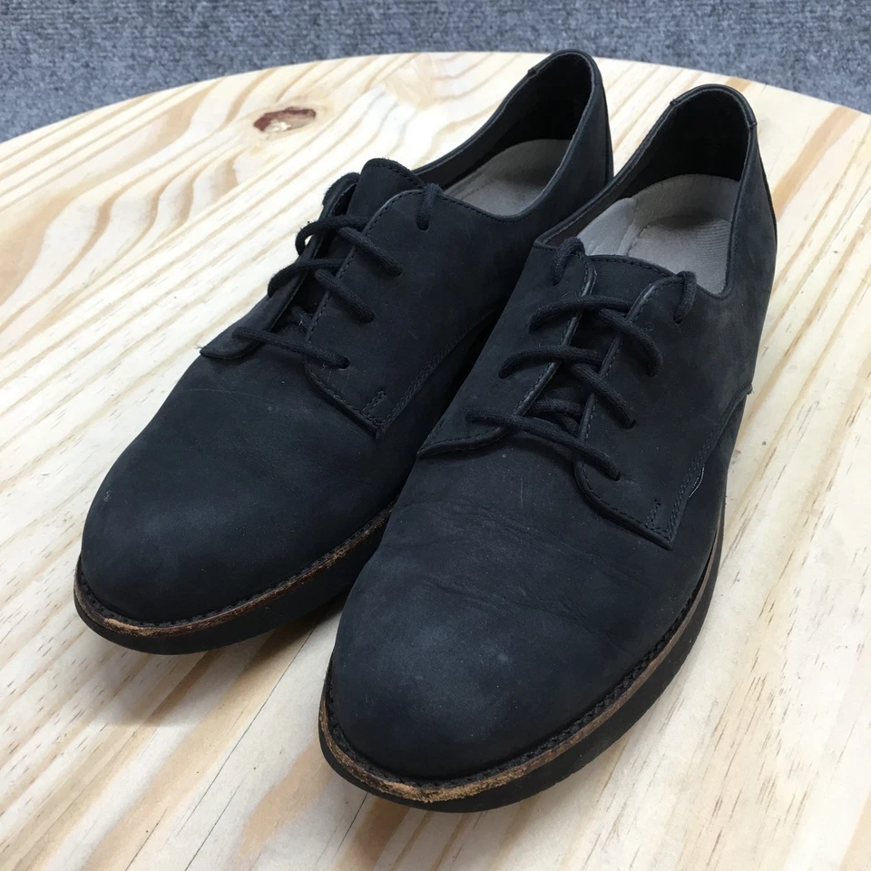 Rockport Shoes Womens 8 Narrow Oxford Black Leather Lace Up Casual Comfort Low - Image 4 of 4