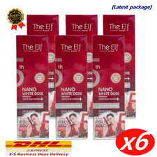 6x THE ELF Nano White Dose Red Serum Booster 60ml Brightening Lotion Concentrate