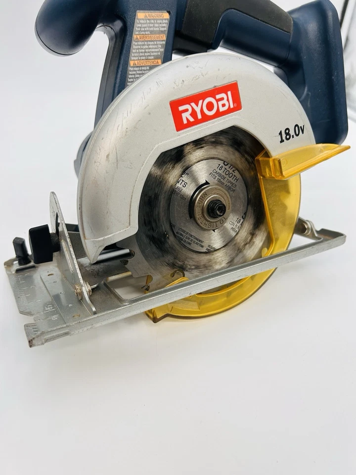 Ryobi P501 18V 5 1/2" Cordless Circular Saw Tool & Blade ONLY - Tested & Working - Image 2 of 4