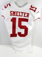2016 San Francisco 49ers DeAndre Smelter #15 Game Issued White Jersey 40 DP26912