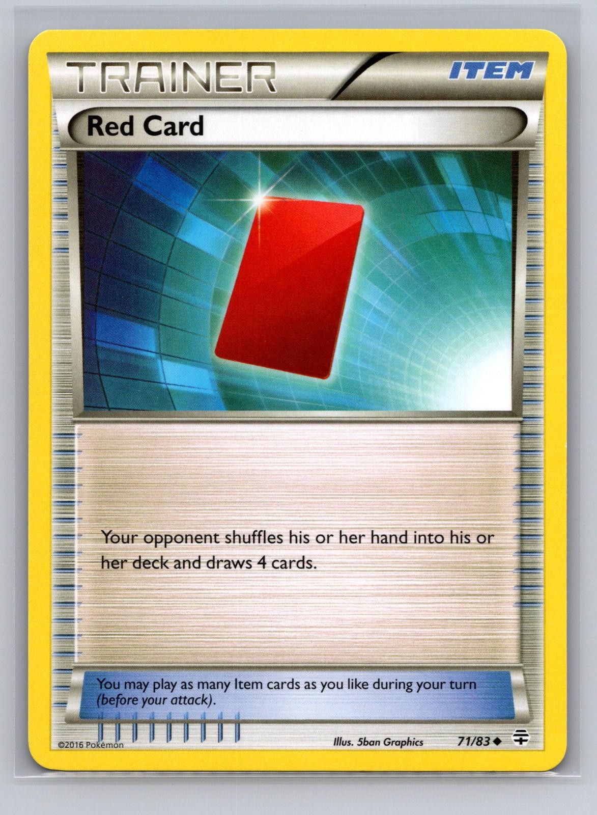 Red Card 71/83 Uncommon Generations Pokemon Near Mint