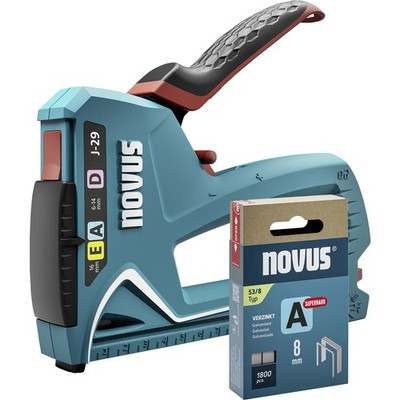 Novus Tools J-29 030-0460 Handtacker  Klammerntyp Typ 53F, Typ 53, Typ 37, Ty...