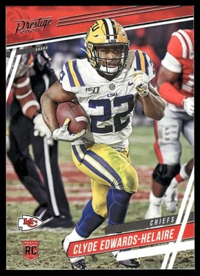 2020 Panini Prestige Clyde Edwards-Helaire Rookie Kansas City Chiefs #223