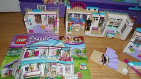 Lego friends Stephanies House 41314 Incomplete with Box and Manual