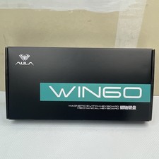 AULA WIN60 Wired USB-C Magnetic Switch Keyboard Black QWERTY English OPENED BOX