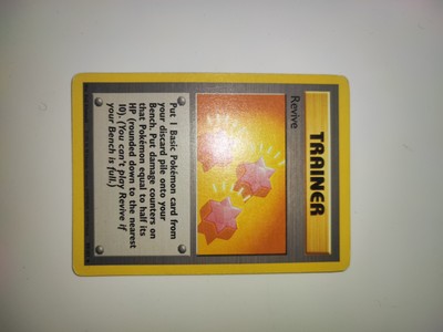 Pokemon Revive Base Set 89/102 Good Englisch Beleber Vintage