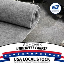 Gray 80x40 Replacement Automotive Carpet Underfelt Car Trunk Liner Upholstery