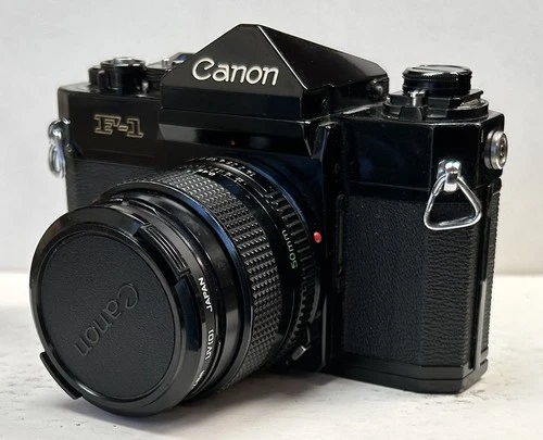 Canon F1 Film Camera & FD 50mm f/1.4 Lens