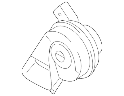 #ad Genuine Audi Low Note Horn 8J0 951 221 A $145.03