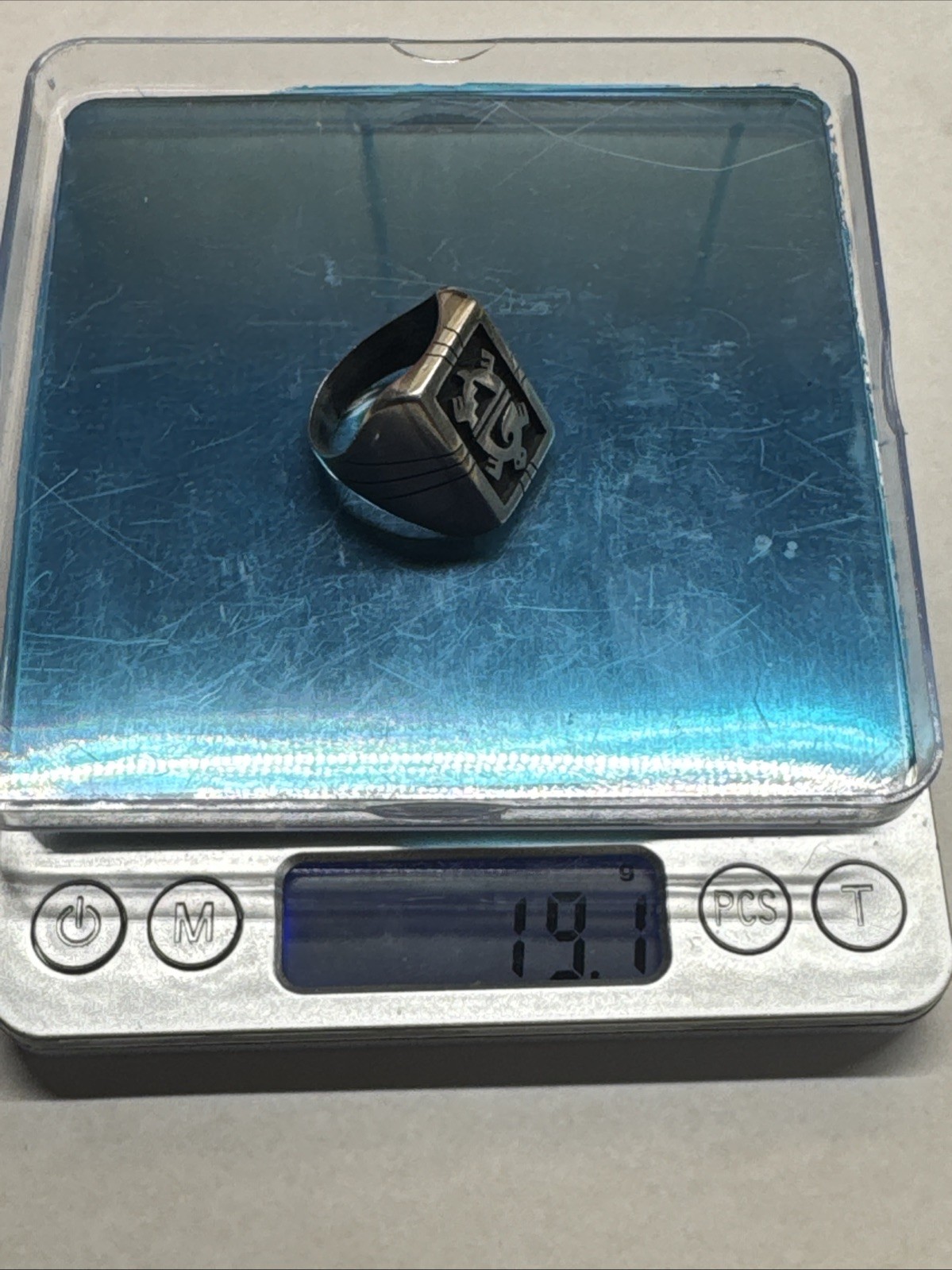 Sterling Silver Native American Turtle Ring Size … - image 6