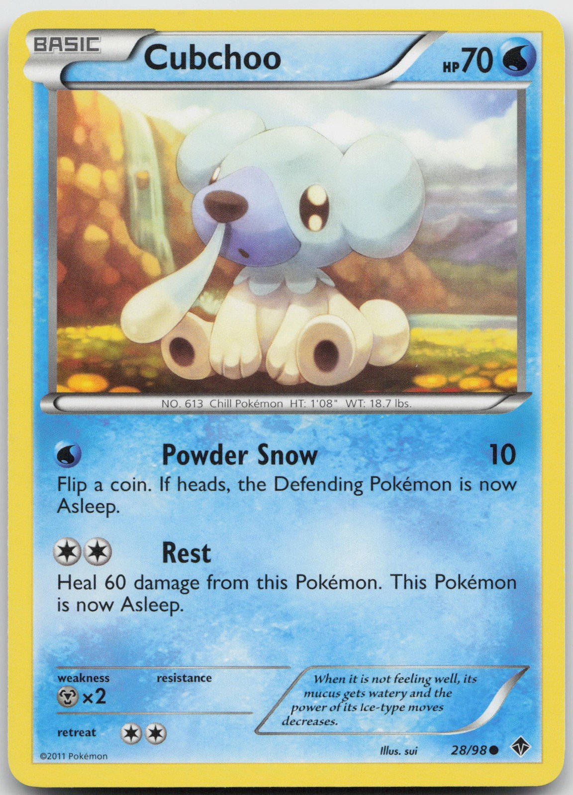 Cubchoo (28) Common Emerging Powers 28/98 LP