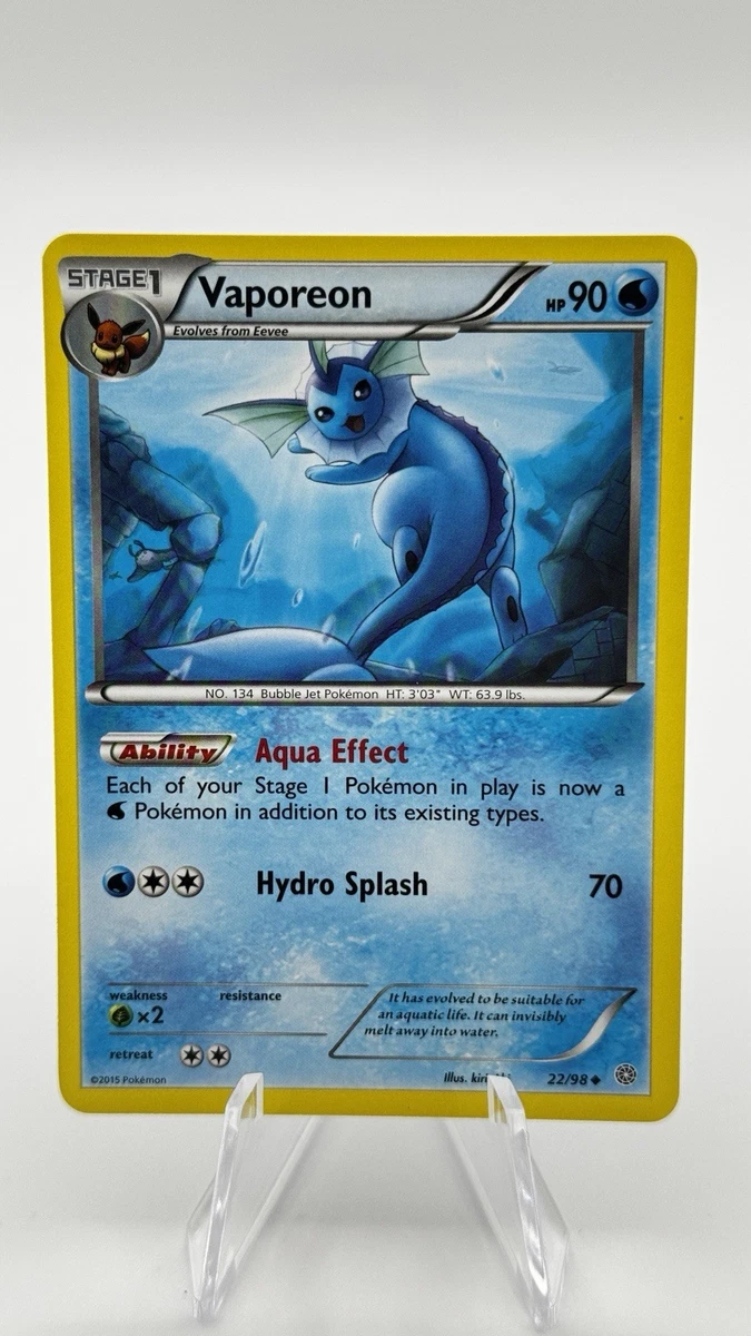 ばびろん Vaporeon 22/98 XY - Ancient Origins for sale | eBay
