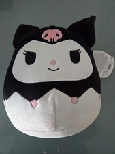 SQUISHMALLOWS 8" KUROMI HELLO KITTY AND FRIENDS PLUSH DOLL NEW WITH TAGS