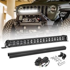20 inch LED Light Bar, Niking Auto 120W Slim Dual Row Driving Light Off Road LED