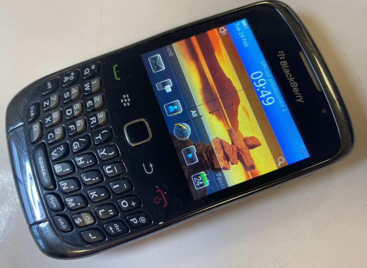 BlackBerry Curve 9300 - Chrome (Unlocked) Smartphone for sale