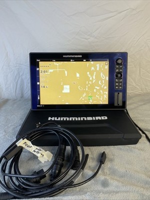 Humminbird SOLIX 12 Chirp Mega SI+ G2 With Suncover Cord And Mount