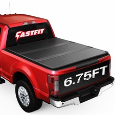 Best Tonneau Cover for Ford Super Duty F-250 and F-350 Hard Tri-Fold Tonneau Cover 1999-2016 F-250 F-350 SuperDuty 6.75' (81in)