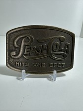 Vintage Pepsi Cola Hits The Spot Belt Buckle (T5)