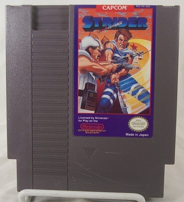Strider NES Original Nintendo Game Cartridge Authentic & Tested